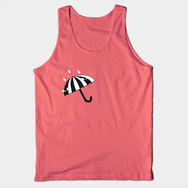 Under My Umbrella Tank Top by traditionation